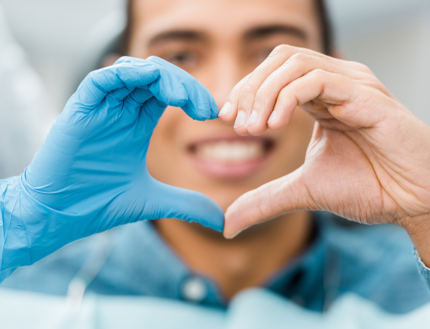 Patients first visit and friendly and caring dentistry